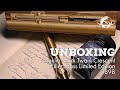 Unboxing i conklin mark twain crescent filler brass limited edition 1898
