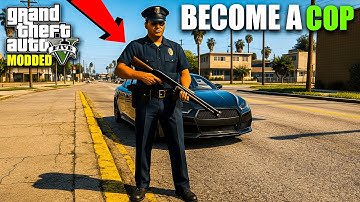 HOW TO INSTALL POLICE MOD IN GTA 5| POLICE MOD: CHAOS RESPONSE | MODHQ