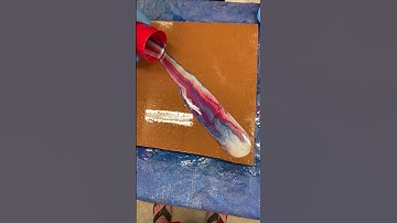 Epoxy resin dirty pour (first time)