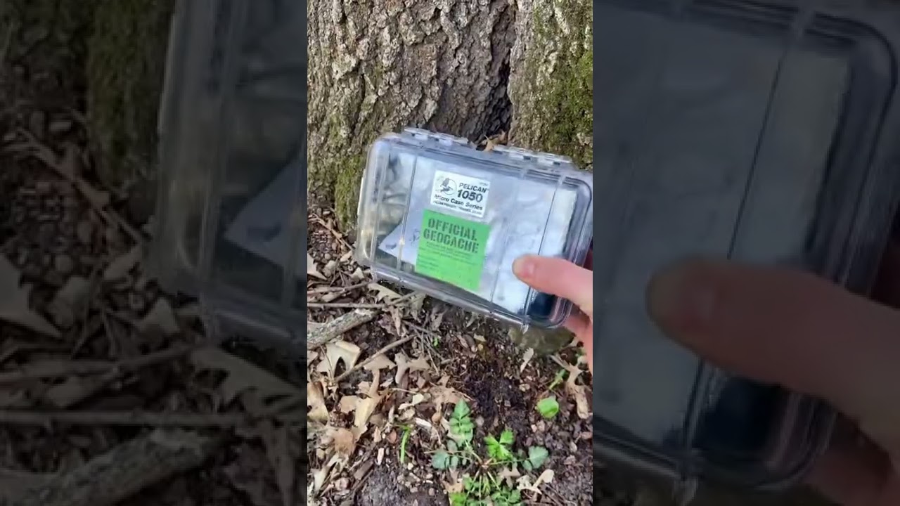THIS IS THE PERFECT GEOCACHING CONTAINER!
