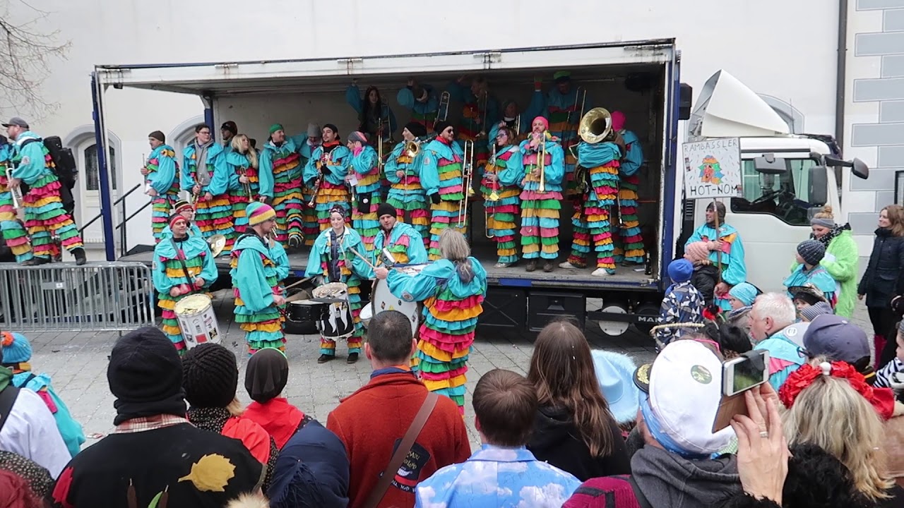 FASNET 2018 RAVENSBURG 10 von 11 MIT DEN RAMBASSLER AUS UNTERWALDHAUSEN