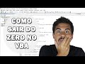 Como sair do ZERO no VBA em apenas UMA aula