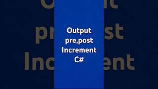 Output ? #coding #csharp #programming #interview #dotnet