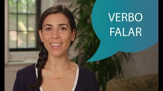 Brazilian Portuguese - Learn the most common uses of the verb falar (to speak).