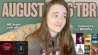 August 2026 TBR Game: ARC August Chooses What I Read! || Prompts Choose || Exposing my NetGalley...