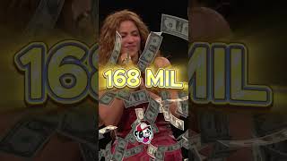 ¿Cuánto Gana SHAKIRA al Mes? 🤯