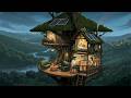 A Rainy Day Spent Together in a Tree House I Ghibli Silent Days | Ghibli-Style Video