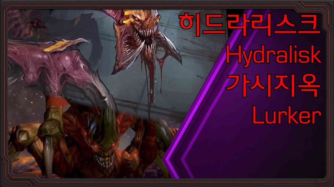 군단의 돌격대, 히드라리스크와 가시지옥[러커]의 모든 것[스타크래프트 시리즈 스토리][유닛 파일]