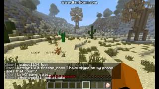 Minecaft Survival Games on ExplodingTnT's server! Pt. 1