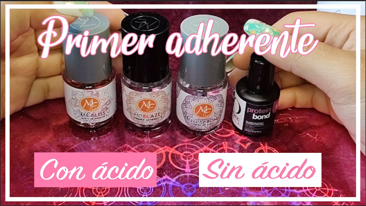 PRIMER ADHERENTE para UÑAS acrílicas CON ÁCIDO o SIN ÁCIDO | ¿Cuál es  mejor? - thptnganamst.edu.vn