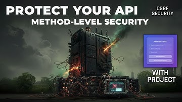 Spring Boot CSRF Security + Method-Level Security Explained with Project.