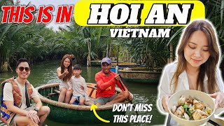 First Time in HOI AN 🇻🇳 VIETNAM | MUST TRY Boat Basket | DELICIOUS FRESH Seafood| Travel Guide Vlog