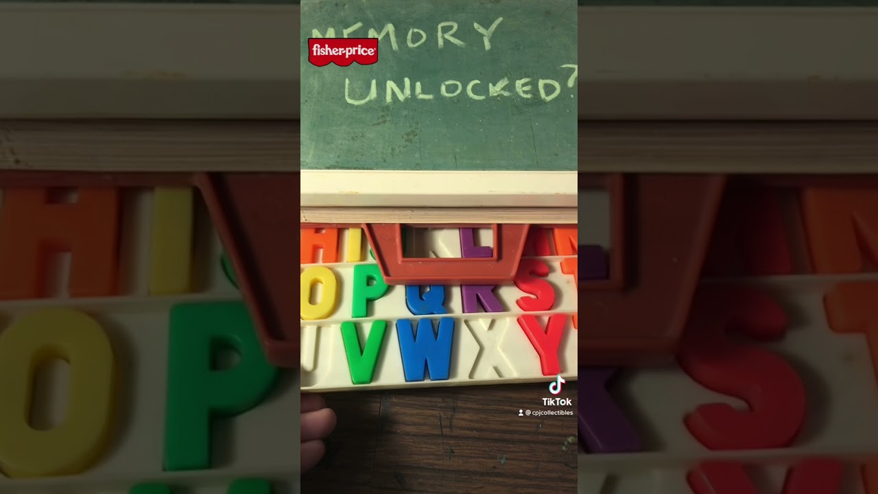 Vintage Fisher Price School Days Desk! 