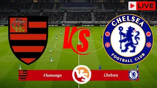 🔴 LIVE: Flamengo vs Chelsea | FIFA Club World Cup 2025  | eFootball PES 2021 Gameplay Simulation ⚽🔥