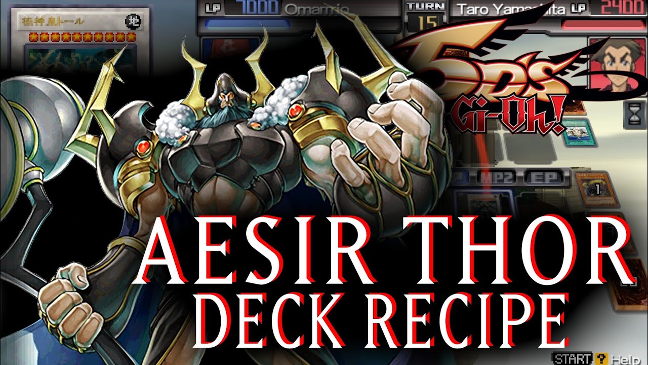 Thor, Lord Of The Aesir Deck Dragan Deck Nordic Deck YuGiOh 5D