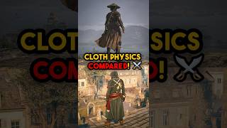 Assassin’s Creed Shadows Cloth Physics vs Unity!