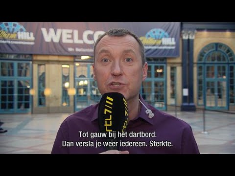 KIPPENVEL: Dartswereld steunt Toon Greebe - RTL 7 DARTS: WK 2018