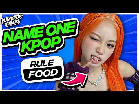 KPOP CHALLENGE NAME ONE KPOP SONG GROUP OR IDOL KPOP QUIZ FUN KPOP GAMES 2025