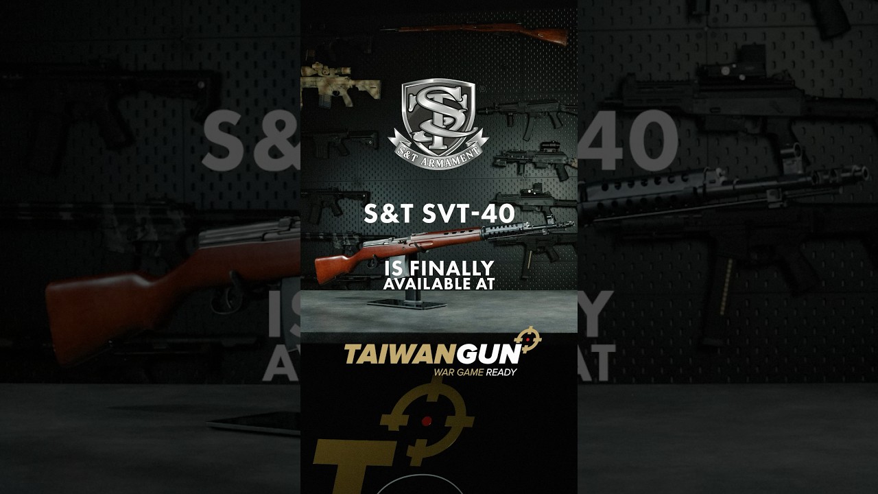 The wait is over - S&T SVT-40 has arrived! #shorts #airsoft