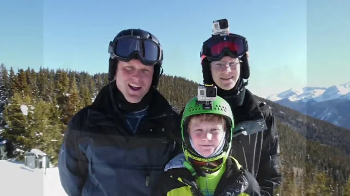 JAJF - Sergent Family skiing in Aspen, Co - (Music...