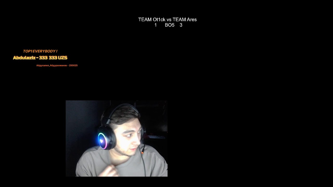 Show Match : Ot1ck vs Ares ! ! ! BEST OF 5