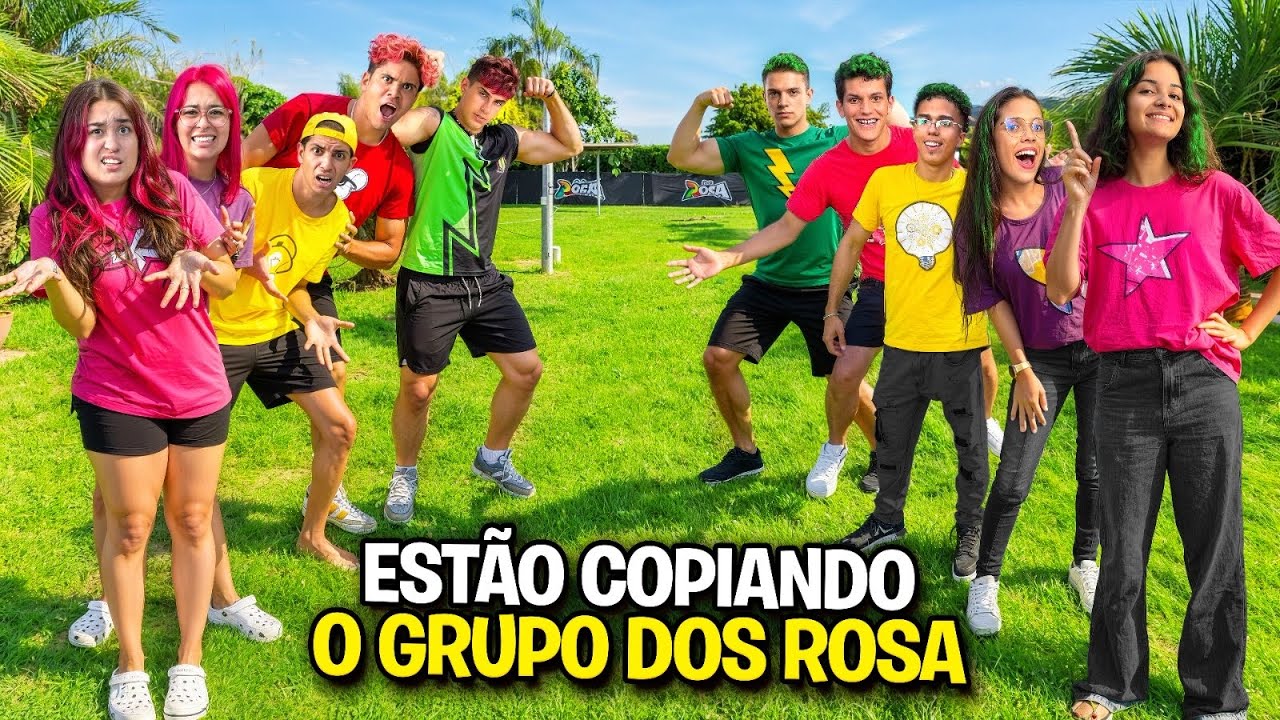 ESTAMOS SENDO COPIADOS POR OUTRO GRUPO *Os Verde !