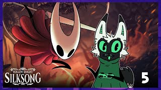 When does it get challenging? | HOLLOW KNIGHT: SILKSONG (Blind Playthrough!): Part 5