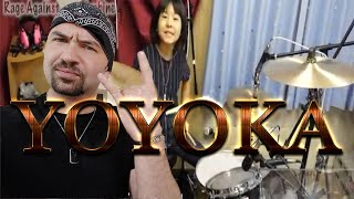 Rage Against the Machine Killing in the Name (REACTION) Cover by Yoyoka, 10 year old