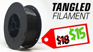 Level Unlocked $15 3D Printer Filament | The Road to $10 Filament