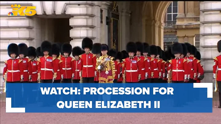 Procession for Queen Elizabeth II