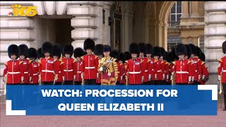 Procession for Queen Elizabeth II