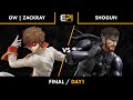 【EPI Day1】決勝戦 GW|Zackray vs Shogun【スマブラSP】