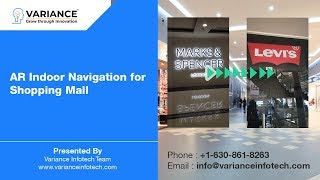 AR Indoor Navigation at Shopping Mall
