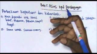 Perdagangan Form 5 Bab 1 Asas Kepada Perdagangan