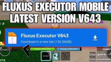 Fluxus Executor Mobile New Update v643 | Fluxus Atualizado | DELTA EXECUTOR & ARCEUS X NEO