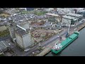 Aerial Footage - Cork&#39;s R &amp; H Hall prior to demolition  (Feb 2024)