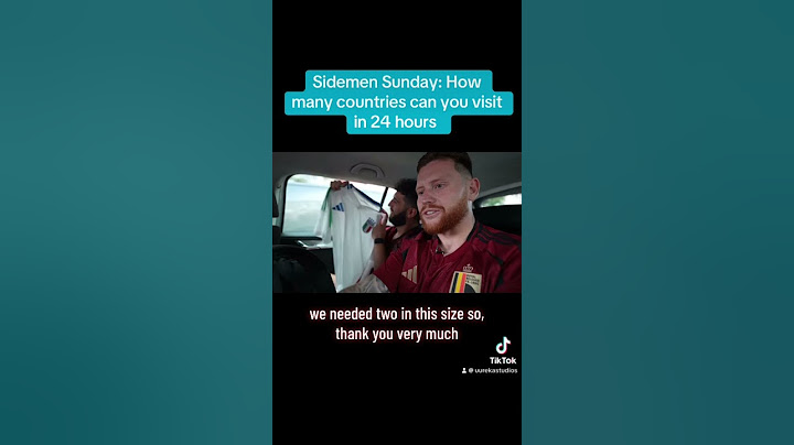 Italia Mar, how many countries can you visit in 24 hours. #sidemen #sidemensunday #challenge