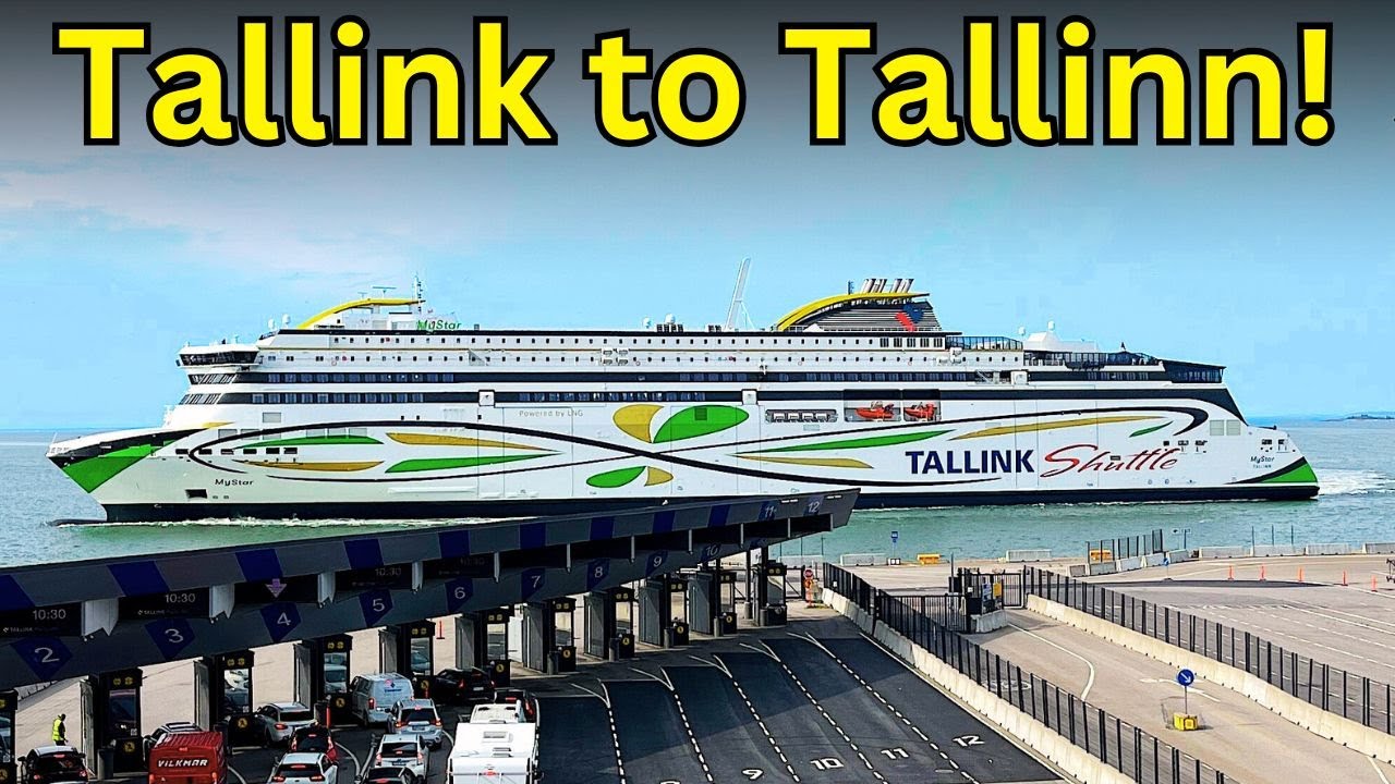 Helsinki to Tallinn with Tallink aboard the MS MyStar