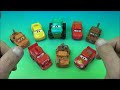 2022 DISNEY PIXAR CARS ON THE ROAD set of 8 McDONALD&#39;S HAPPY MEAL COLLECTIBLES VIDEO REVIEW