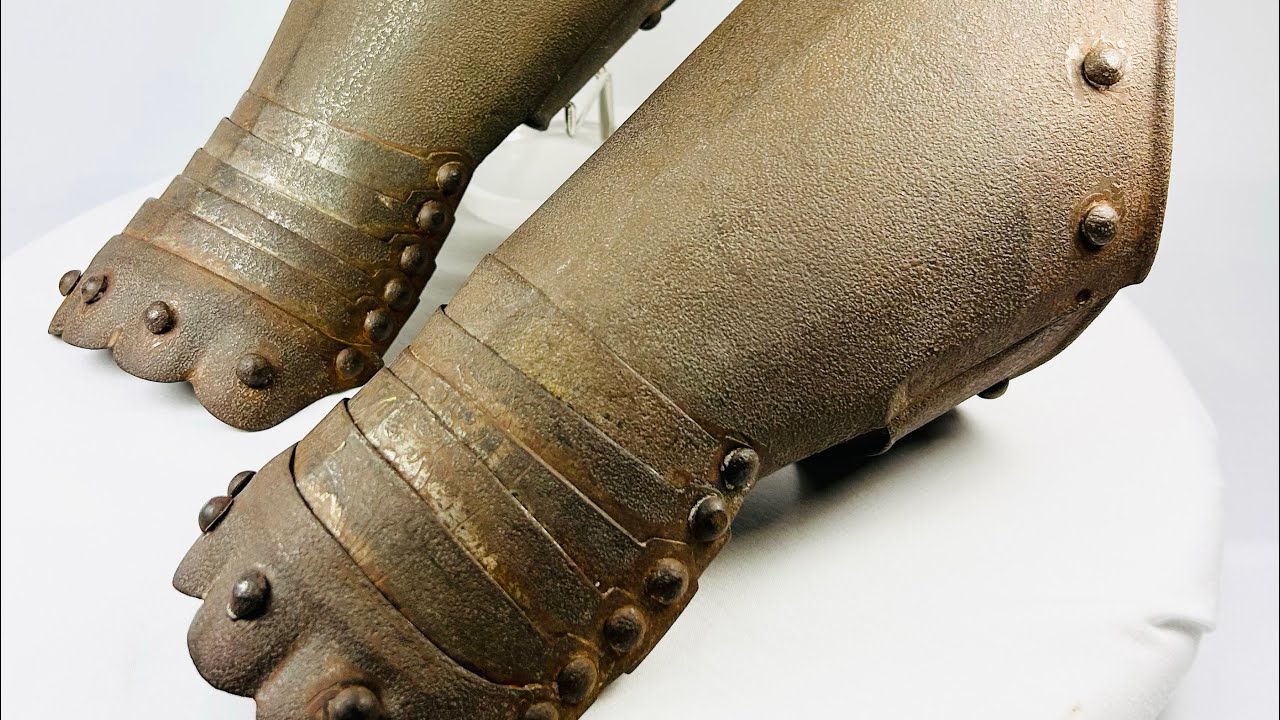 Pair of | Gothic-Style Gauntlets | with Etched Detailing | 16th-17th Century Style