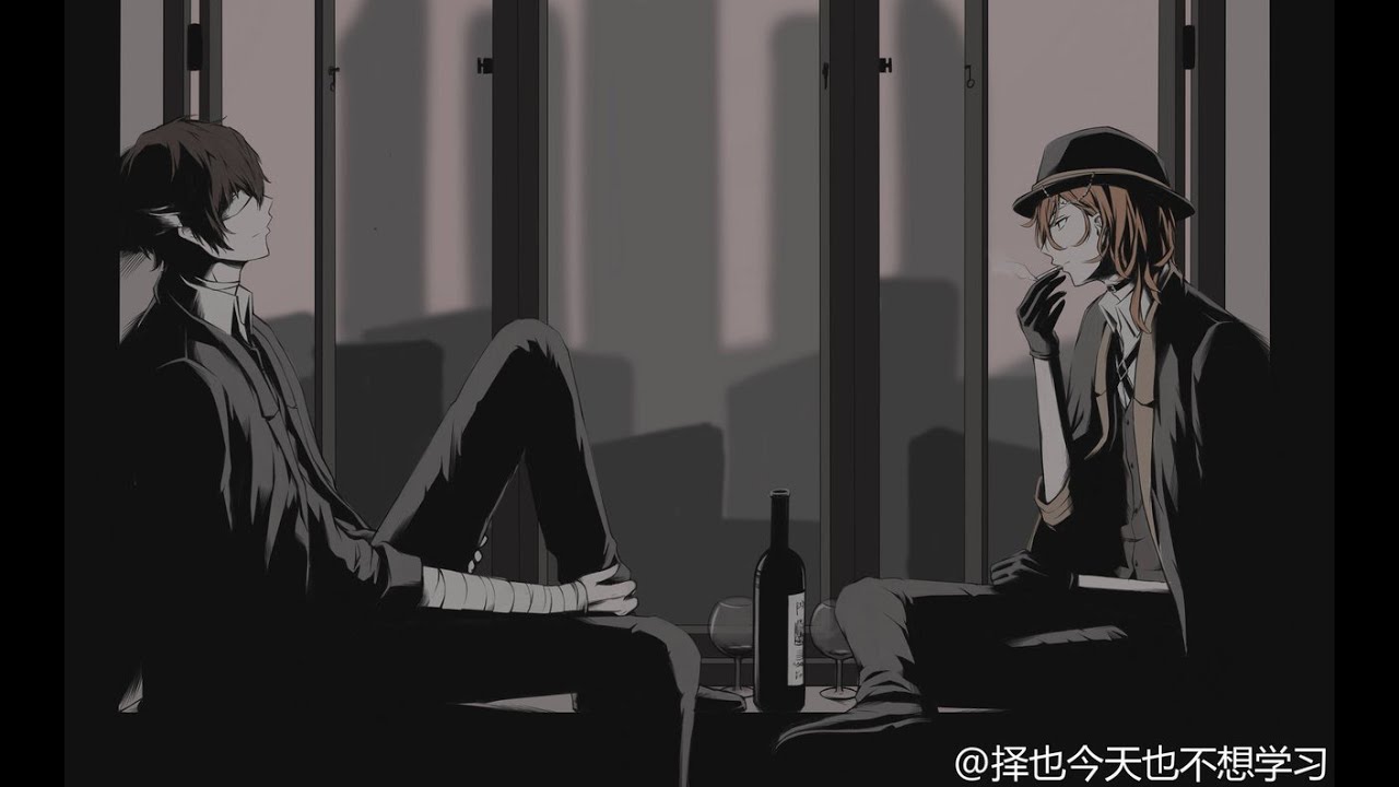 Чуя Накахара. Стекло из тик тока для вас мои любители поплакать.