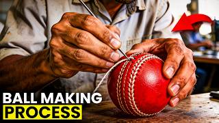 How Cricket Balls are Made in Factories Mass Production Process Smartest Workers