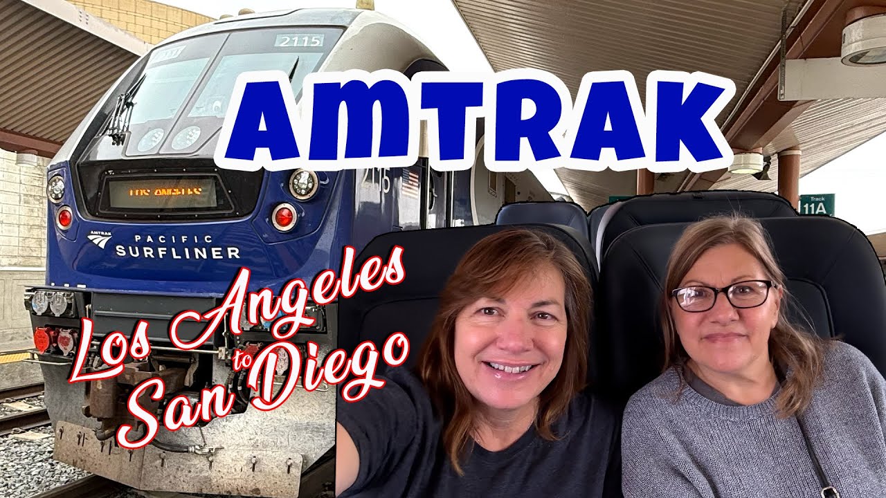 Amtrak Surfliner - ride the train from Los Angeles to San Diego