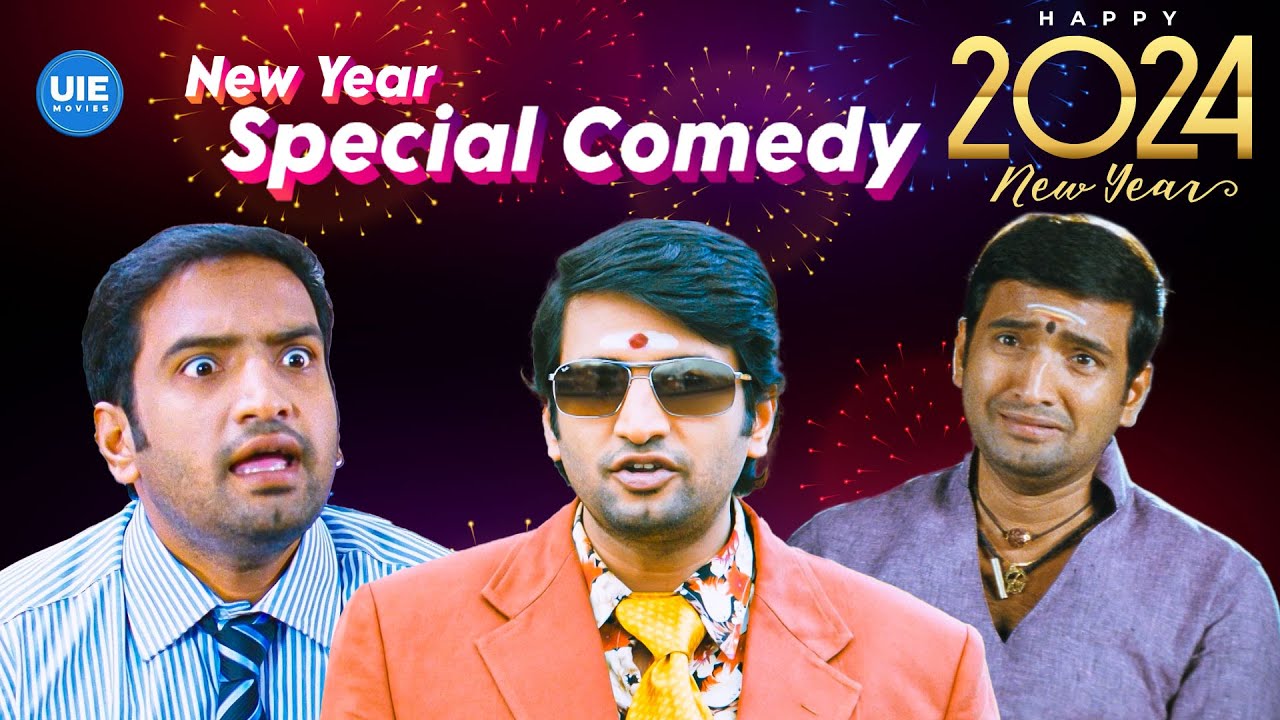 New Year Special Comedy  Santhanam  Vanakkam Chennai  Vaalu  All in All Azhagu Raja  Nannbenda