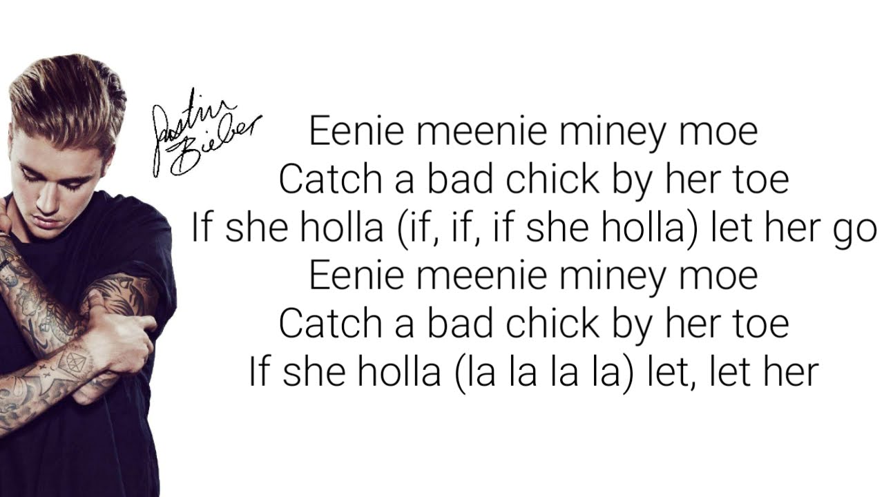 Eenie Meenie Song Lyrics | Justin Bieber ft.Sean Kingston (Lyrical