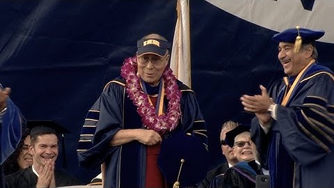 UC San Diego Commencement 2017 with the Dalai Lama