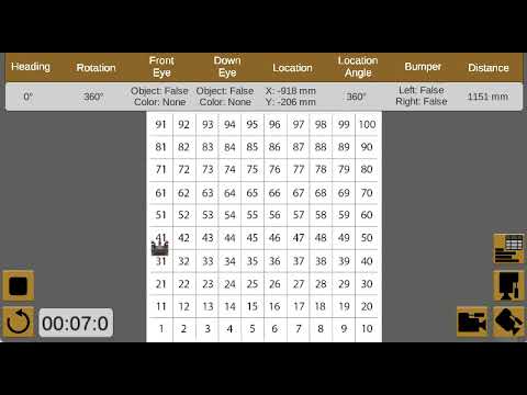 VEX VR NUMBER GRID MAP CHALLENGE 2