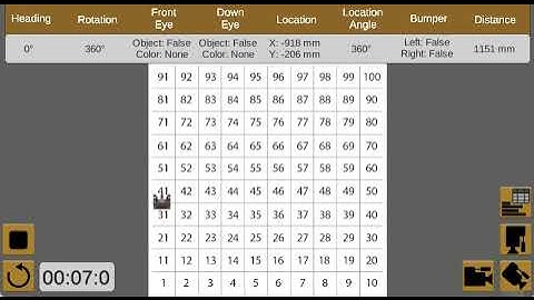 VEX VR NUMBER GRID MAP CHALLENGE 2