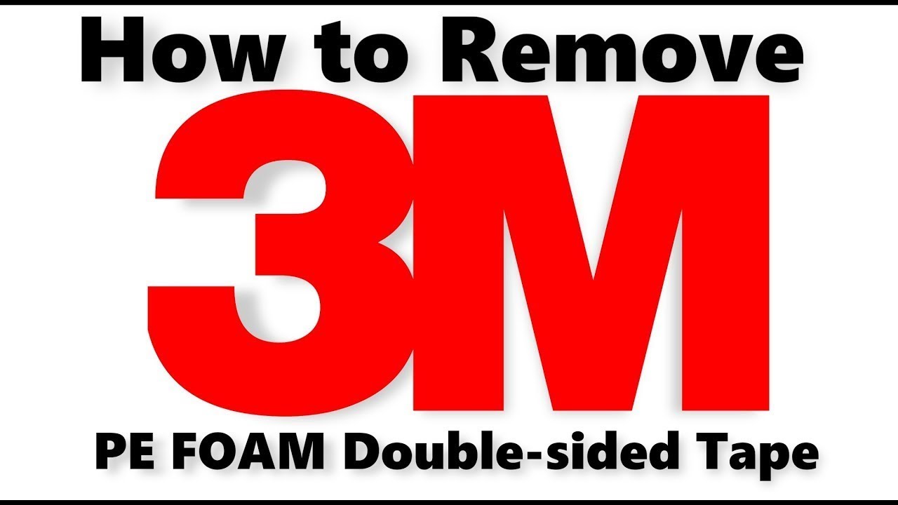 How To remove Double Sided Tape (PattysLab Style