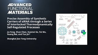 Download Mp3 Precise Assembly of Synthetic Carriers of siRNA through a Series of Self-Regulated Processes Gudang lagu Download Mp3 Precise Assembly of Synthetic Carriers of siRNA through a Series of Self-Regulated Processes